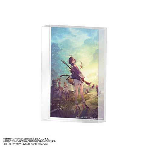 『ユミアのアトリエ』ビジュアルアクリルブロック 07.メインビジュアルA